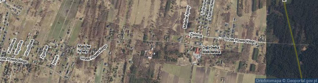 Zdjęcie satelitarne Grota-Roweckiego Stefana, gen. ul.